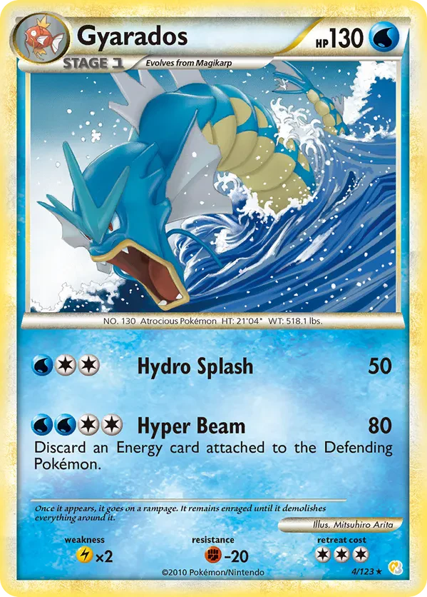 Gyarados (Cracked Ice Holo)
