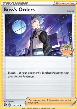 Boss's Orders (Regional Championships)