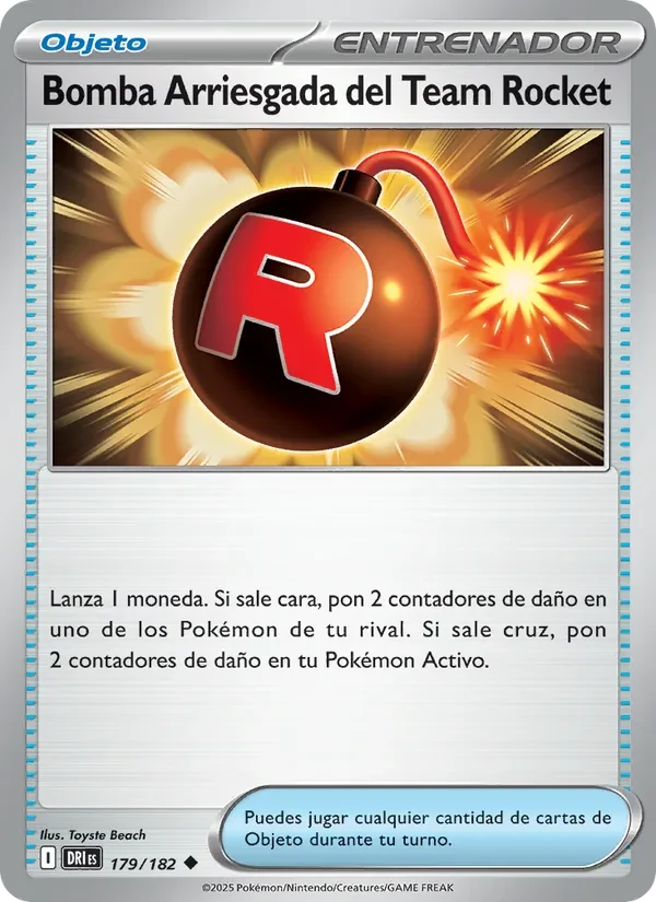 Bomba Arriesgada del Team Rocket