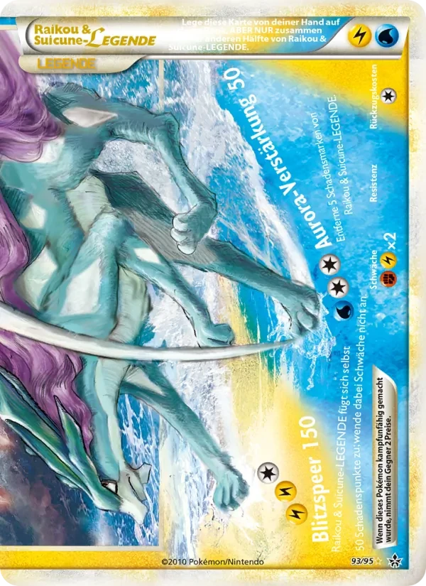 Raikou & Suicune LEGENDE