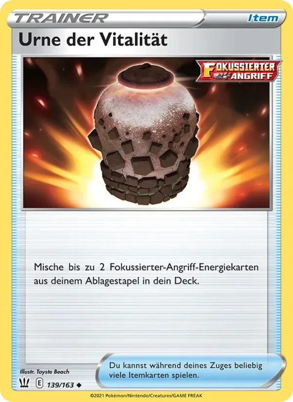 Urne der Vitalität
