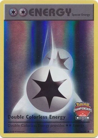 Double Colorless Energy - 90/108 (Oceania Championships)