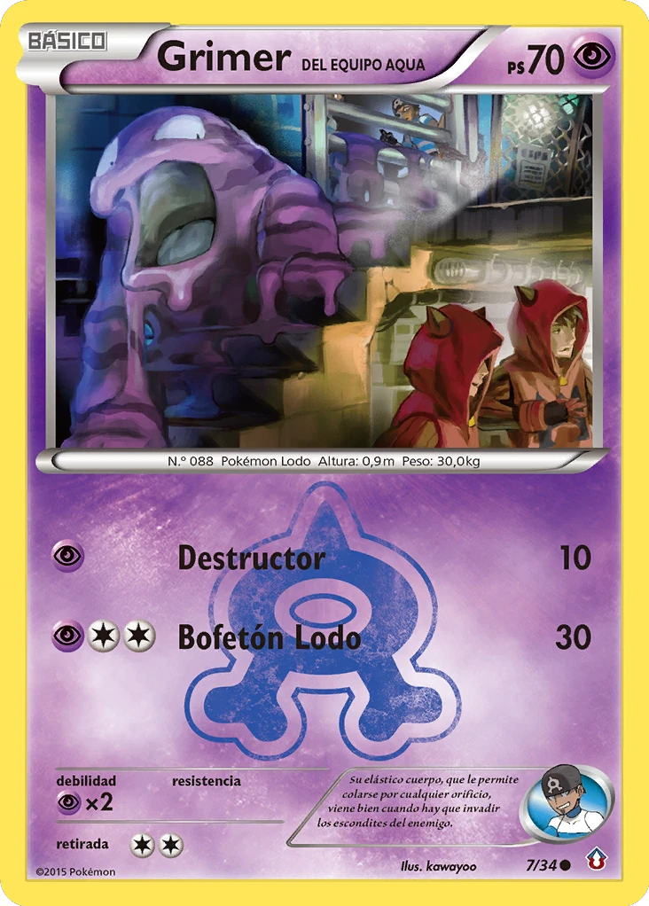 Grimer del Equipo Aqua