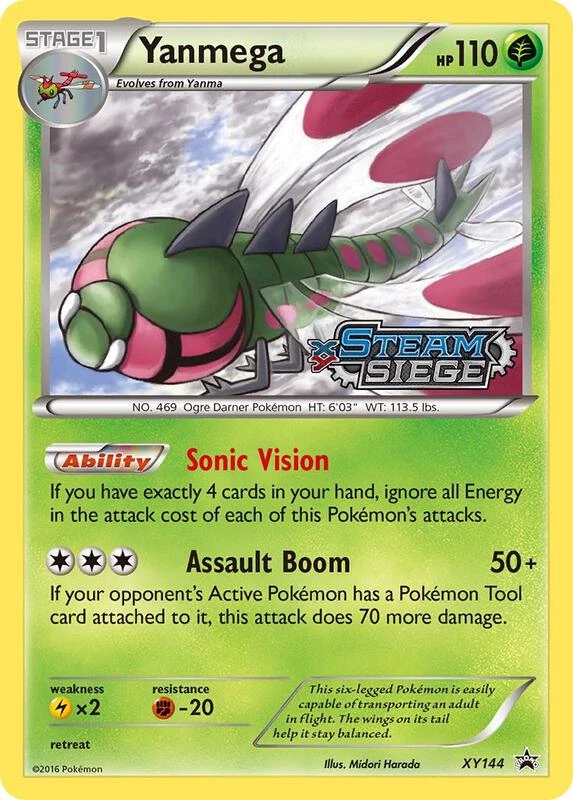 Yanmega (XY Steam Siege Prerelease)
