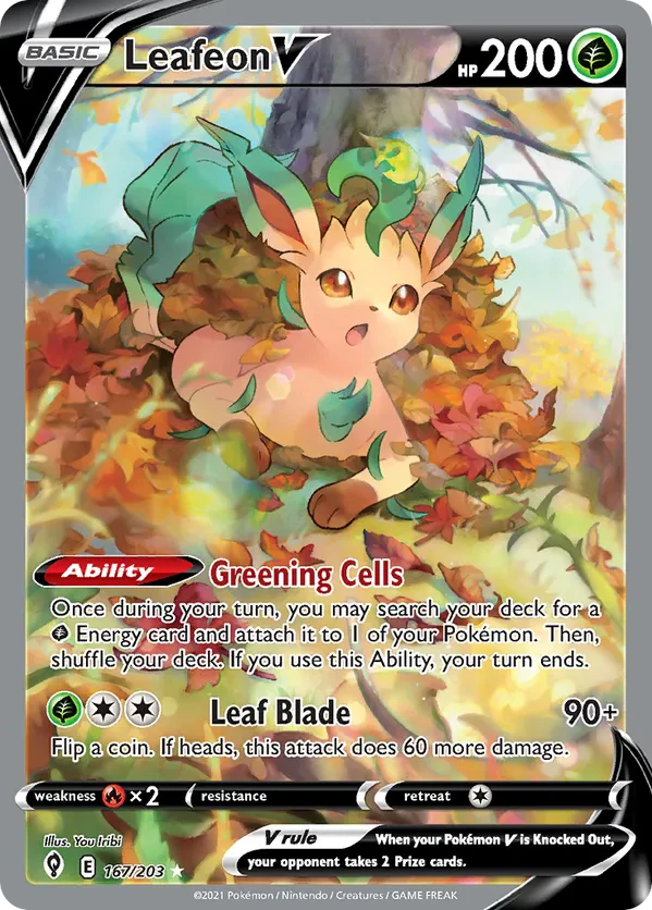 Leafeon V (Alternate Full Art)
