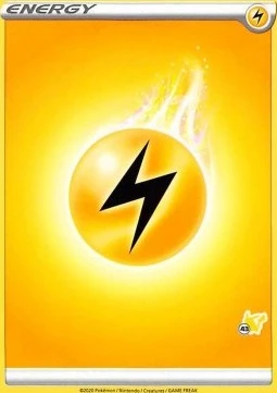 Lightning Energy (#43 Pikachu Stamped)