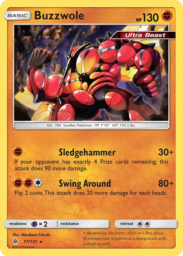 Buzzwole - 77/131 (Pokemon League)