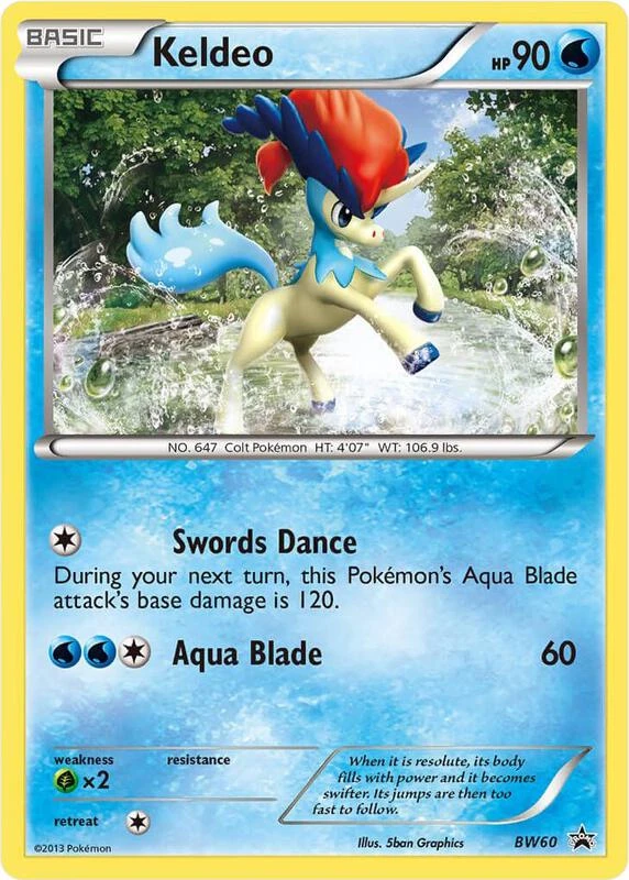 Keldeo - BW60