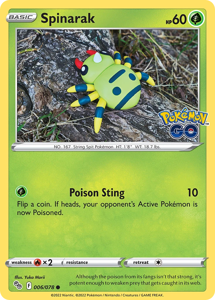 Spinarak (Peelable Ditto)