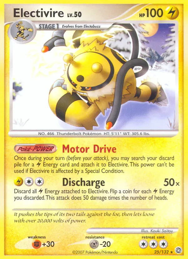 Electivire - 25/132 (DP Secret Wonders)