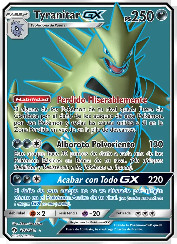 Tyranitar GX