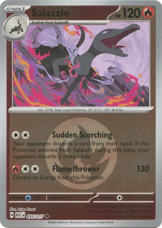 Salazzle - 035/217 (Energy Symbol Pattern)