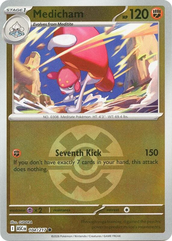 Medicham - 104/217 (Quick Ball)