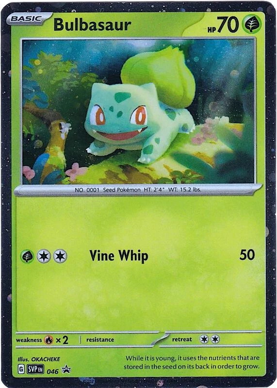 Bulbasaur - 046 (Cosmos Holo)