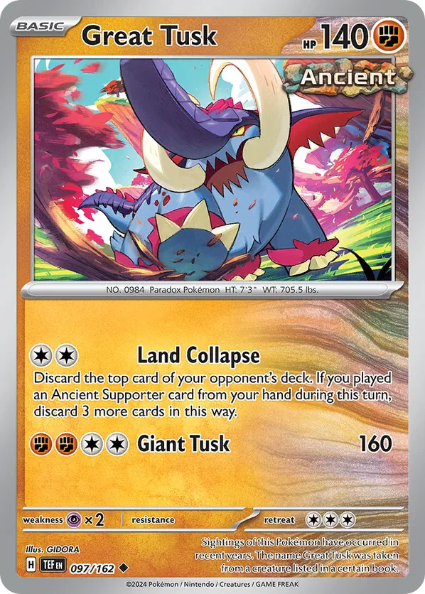Great Tusk - 097/162 - 2024 (Sakuya O.)