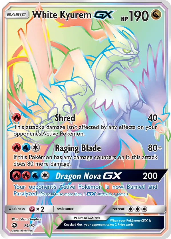 White Kyurem GX (Secret)