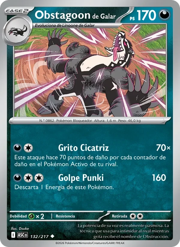 Obstagoon de Galar