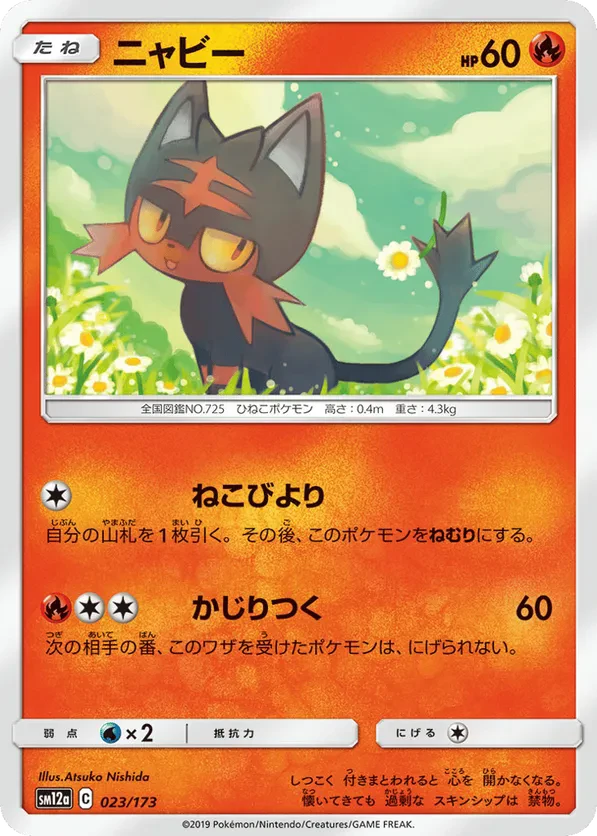 Litten (Mirror Holofoil)