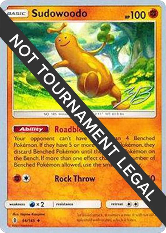 Sudowoodo - 2017 (Zachary Bokhari)