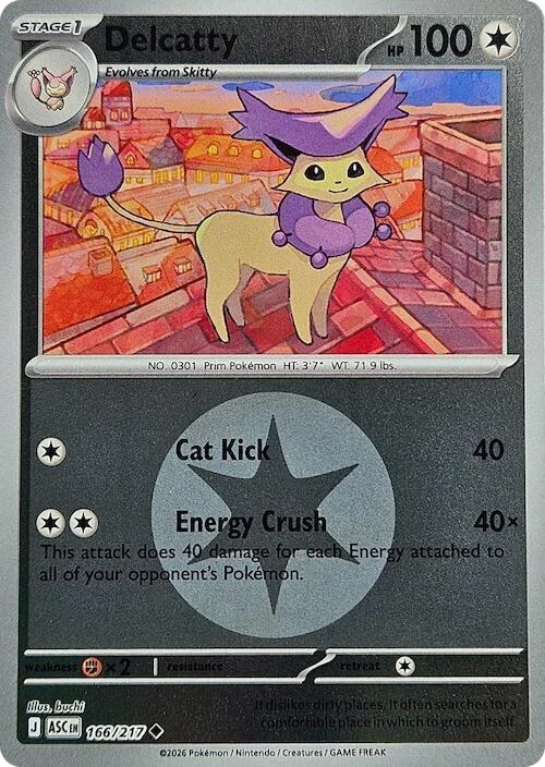 Delcatty (Energy Symbol Pattern)