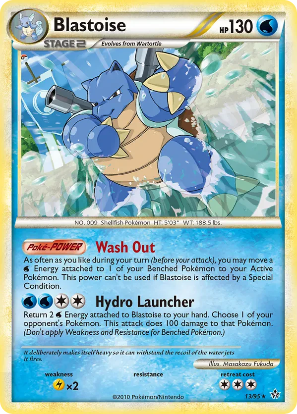 Blastoise (Cracked Ice Holo)
