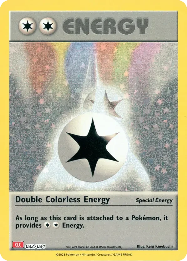 Double Colorless Energy (CLC)