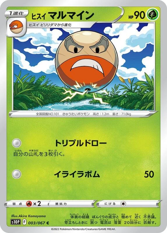 Hisuian Electrode