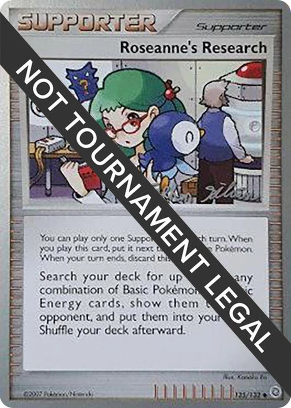 Roseanne's Research - 2009 (Stephen Silvestro)