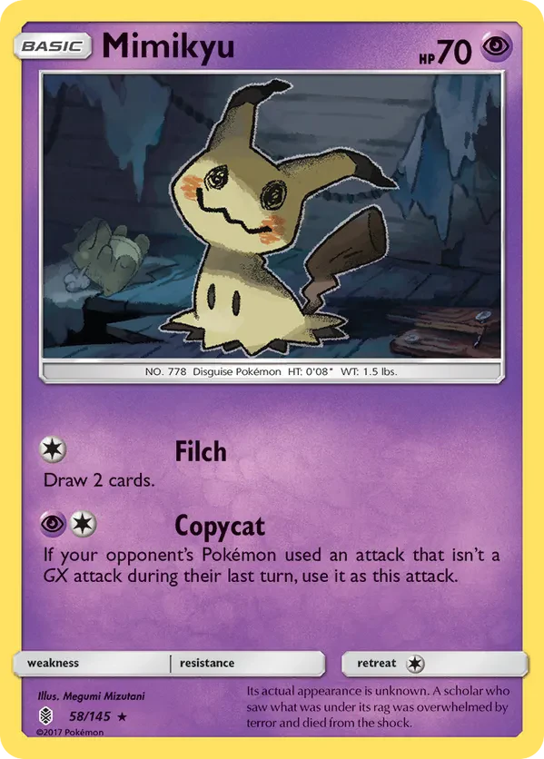Mimikyu - 58/145 (SM Guardians Rising)