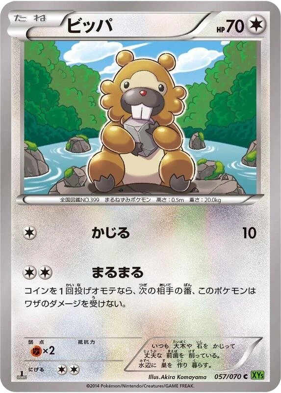 Bidoof - 057/070