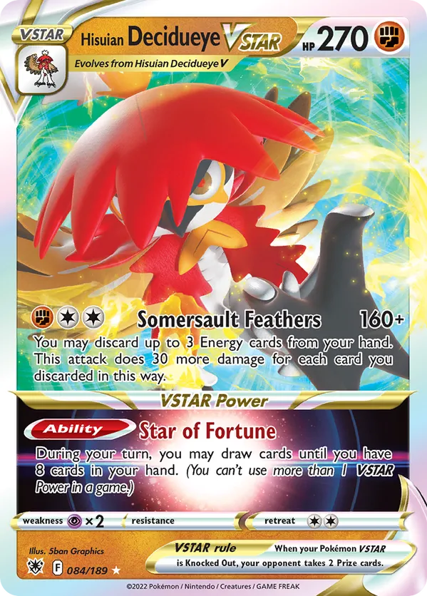 Hisuian Decidueye VSTAR - 2022 (Ondrej Skubal)