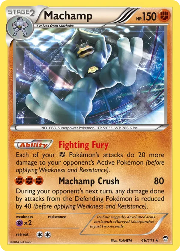 Machamp - 46/111 (Cosmos Holo)