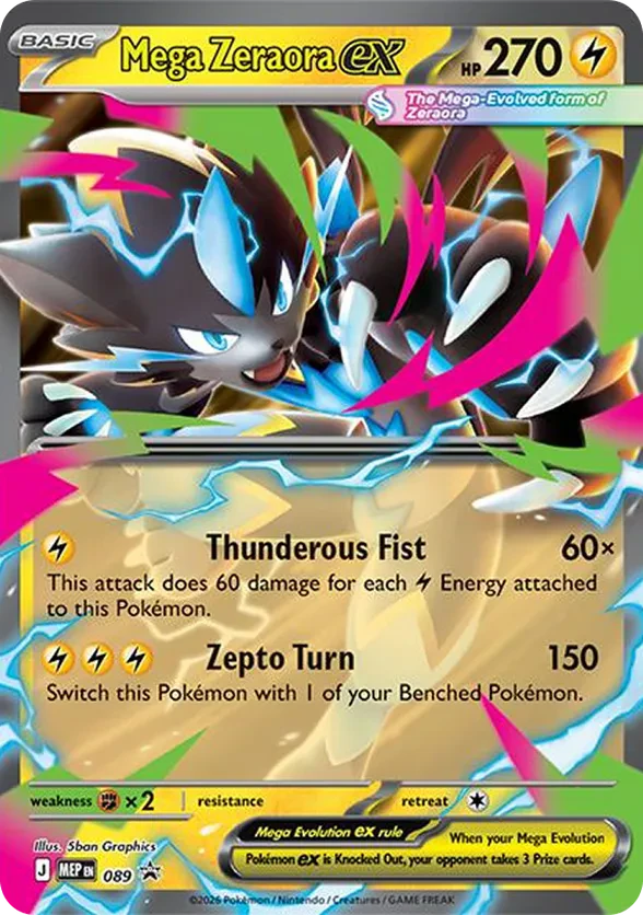 Mega Zeraora ex