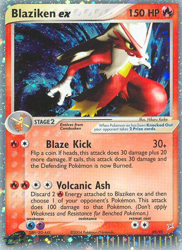 Blaziken ex - 2004 (Chris Fulop)