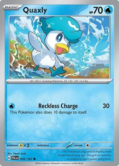 Quaxly - 050/193 (Summer 2023 Collector Chest)
