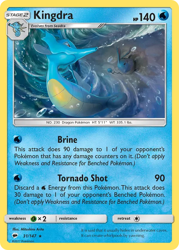 Kingdra - 31/147 (SM Burning Shadows)