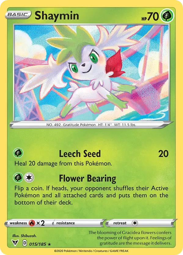 Shaymin - 015/185 (Cosmos Holo)