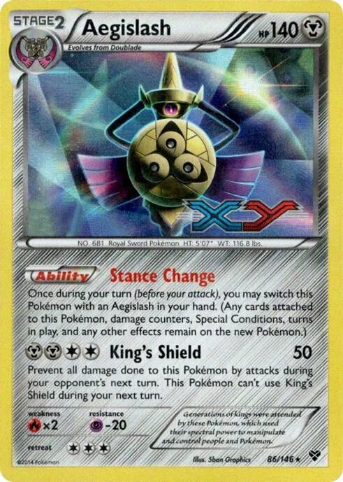 Aegislash - 86/146 (Prerelease)
