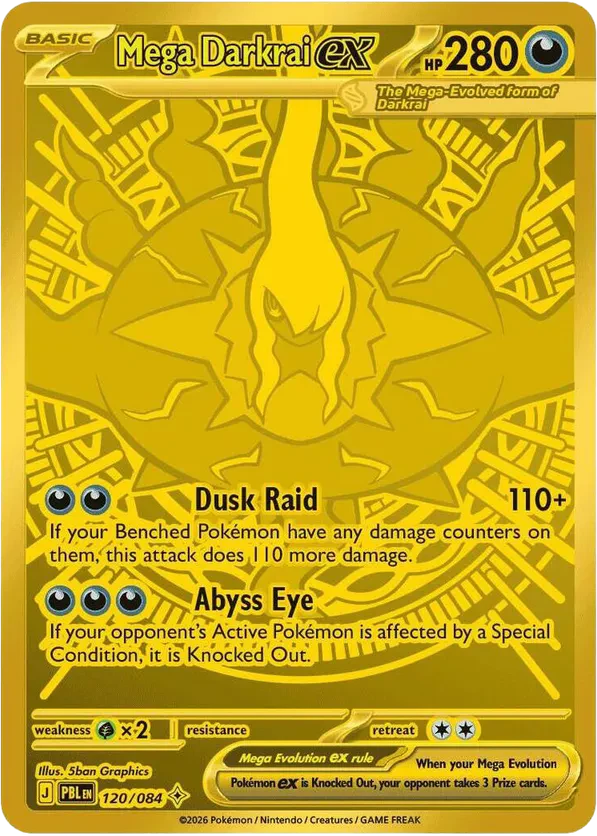 Mega Darkrai ex - 120/084
