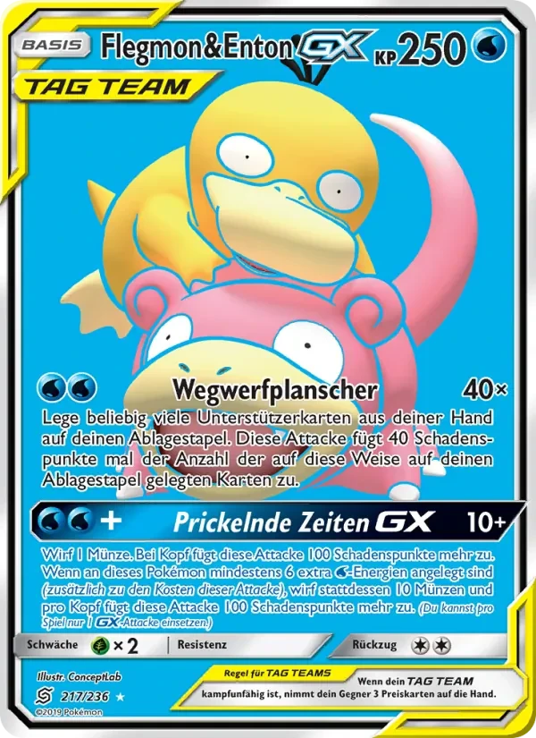 Flegmon & Enton GX
