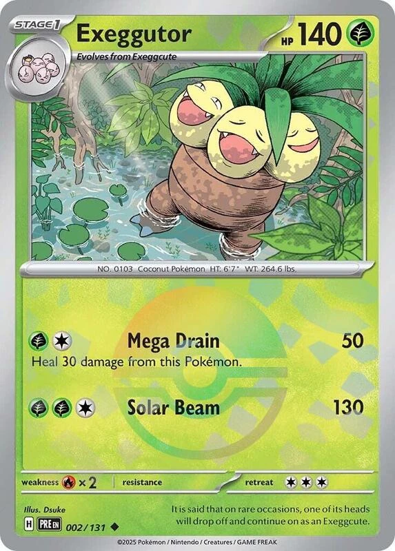 Exeggutor (Poke Ball Pattern)