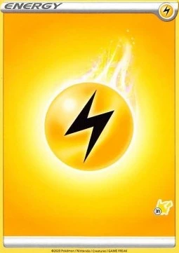 Lightning Energy (#31 Pikachu Stamped)