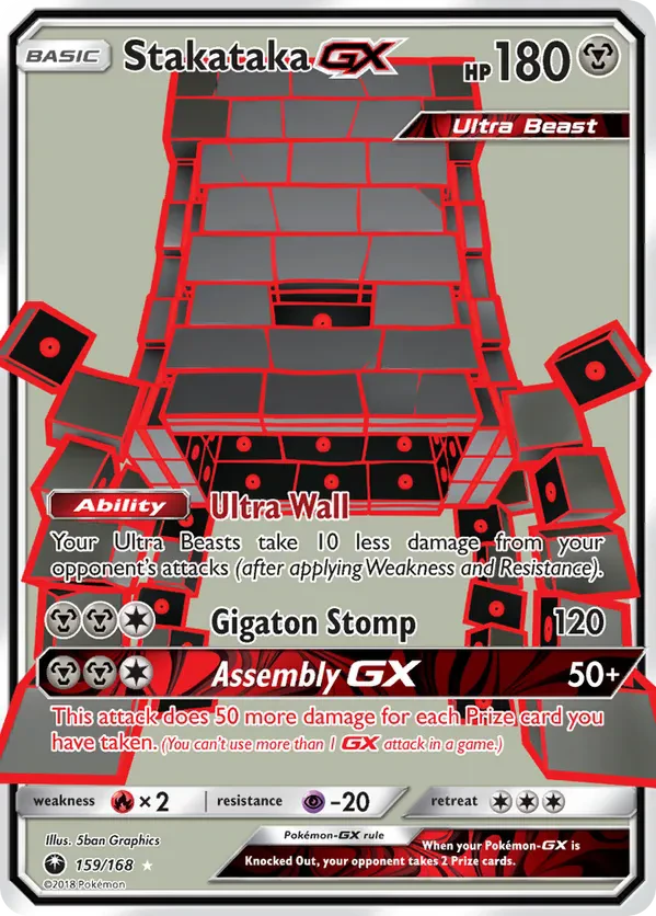 Stakataka GX (Full Art)