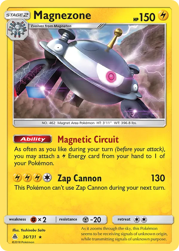 Magnezone - 36/131 (Prerelease Kit Exclusive)
