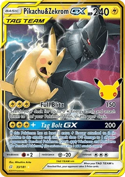 Pikachu & Zekrom GX