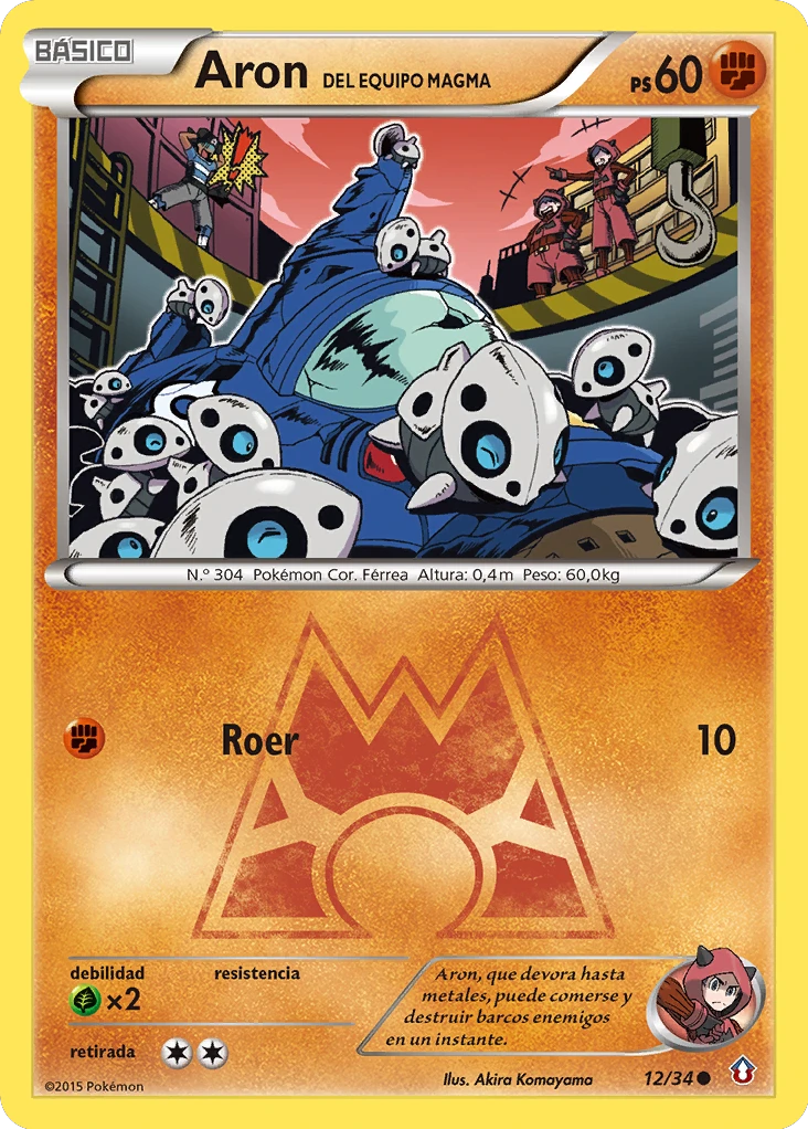 Aron del Equipo Magma