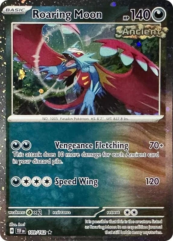 Roaring Moon - 109/162 (Cosmos Holo)
