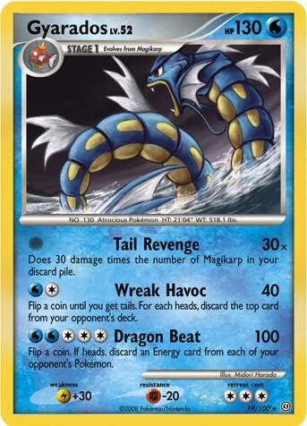 Gyarados - 19/100 (DP Stormfront)