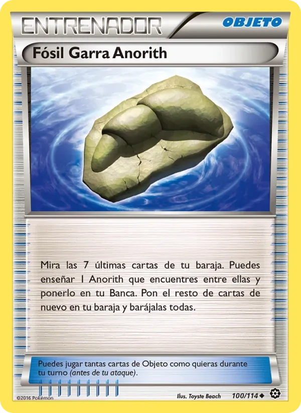 Fósil Garra Anorith