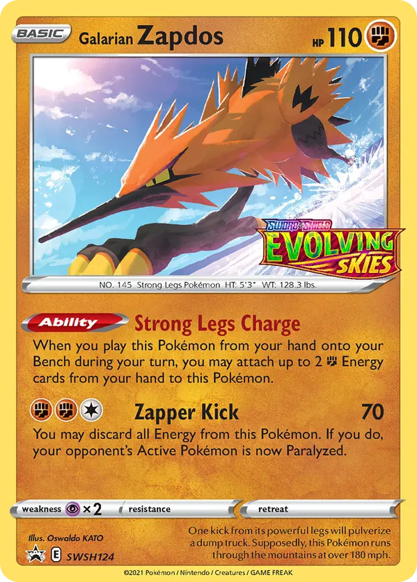 Galarian Zapdos (Prerelease)